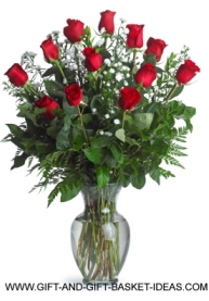 Roses in a vase picture