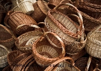 Wicker baskets picture